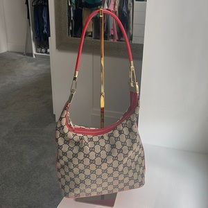 Authentic Gucci Canvas Handbag